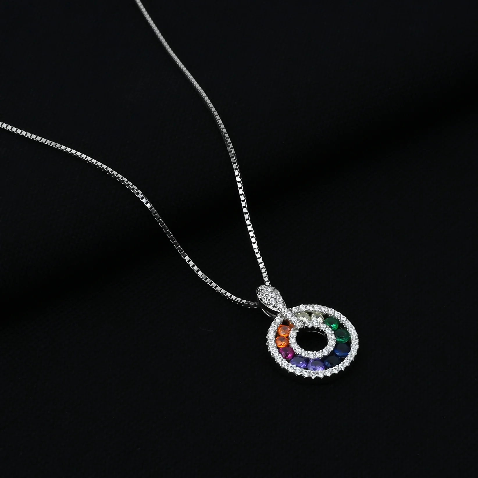 Beautiful Design SIlver Necklace Set For Women's - Image 5