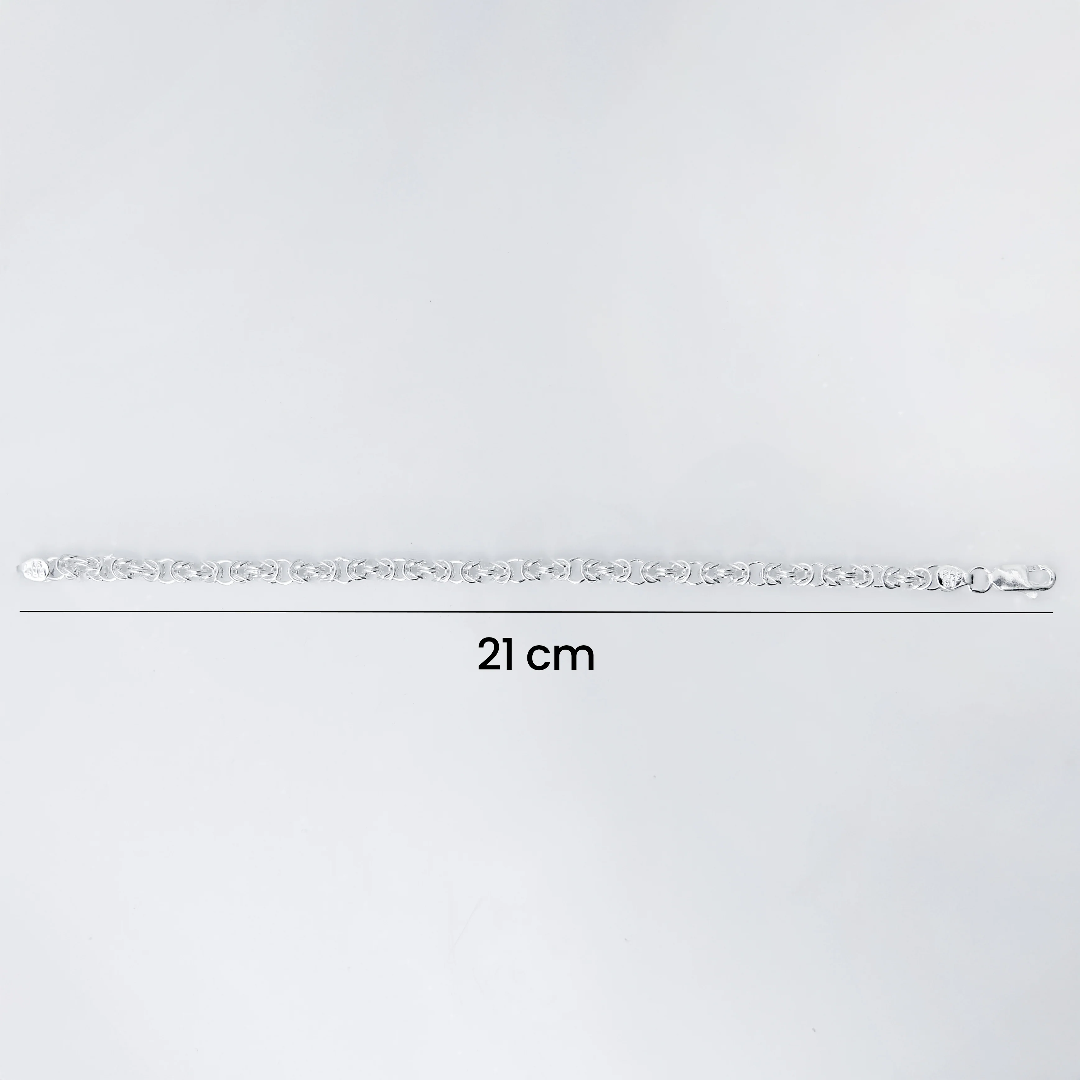 Expensive Braided Mens Silver Chain Bracelet - Image 7