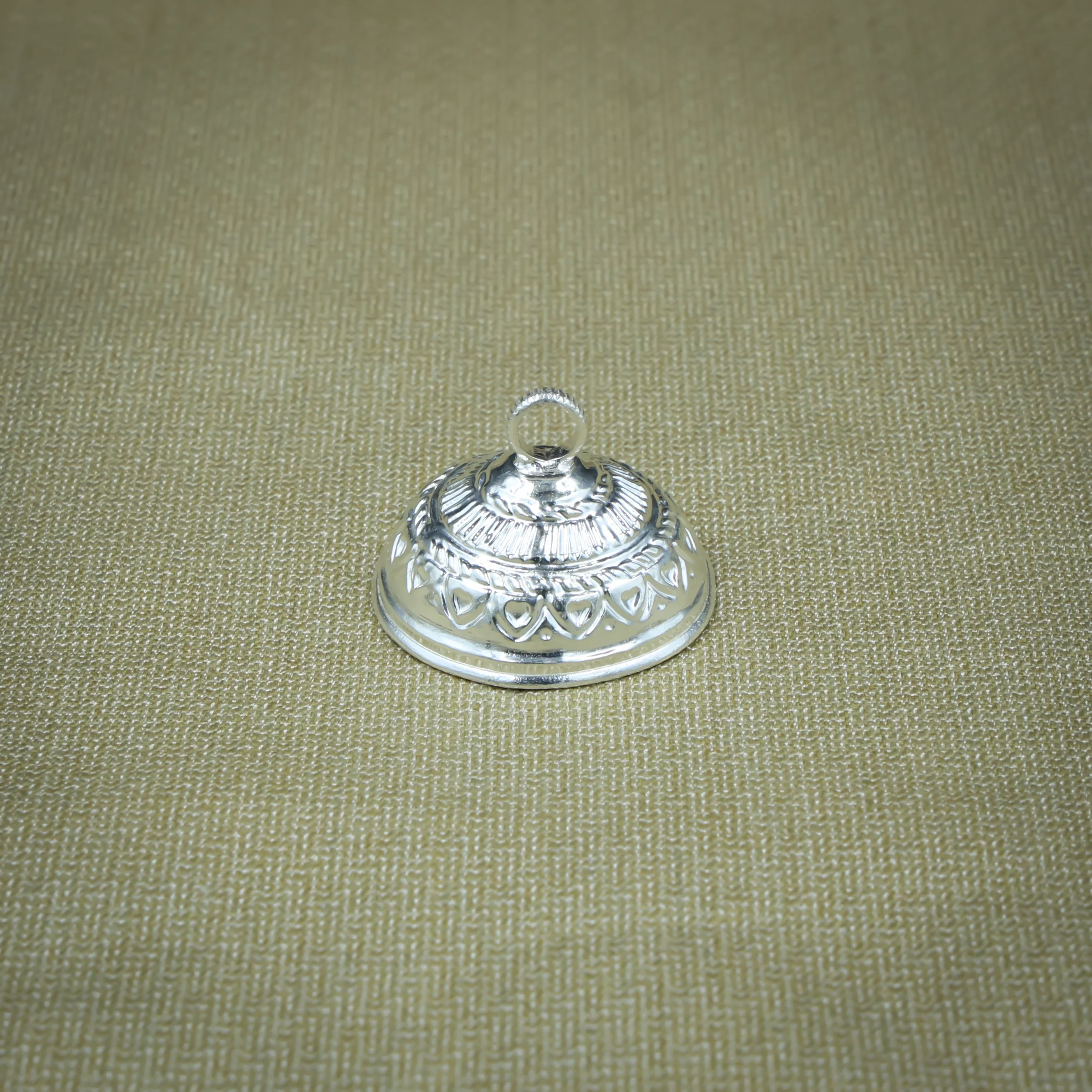 Finely Crafted Silver Chattar for Devotional Use - Image 3
