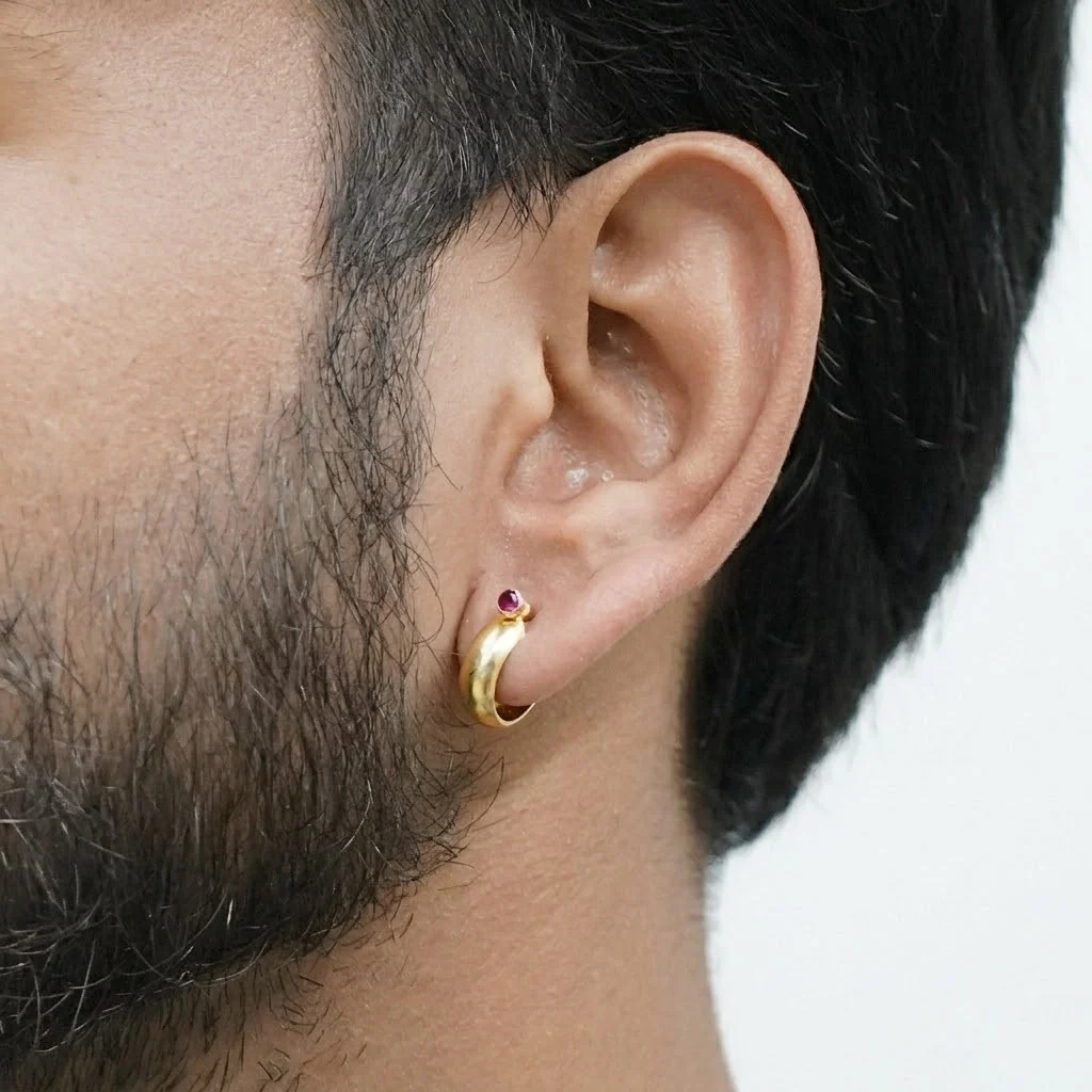 Forge Arc Silver Gold Polish Bali for Men's And Boy's - Image 2