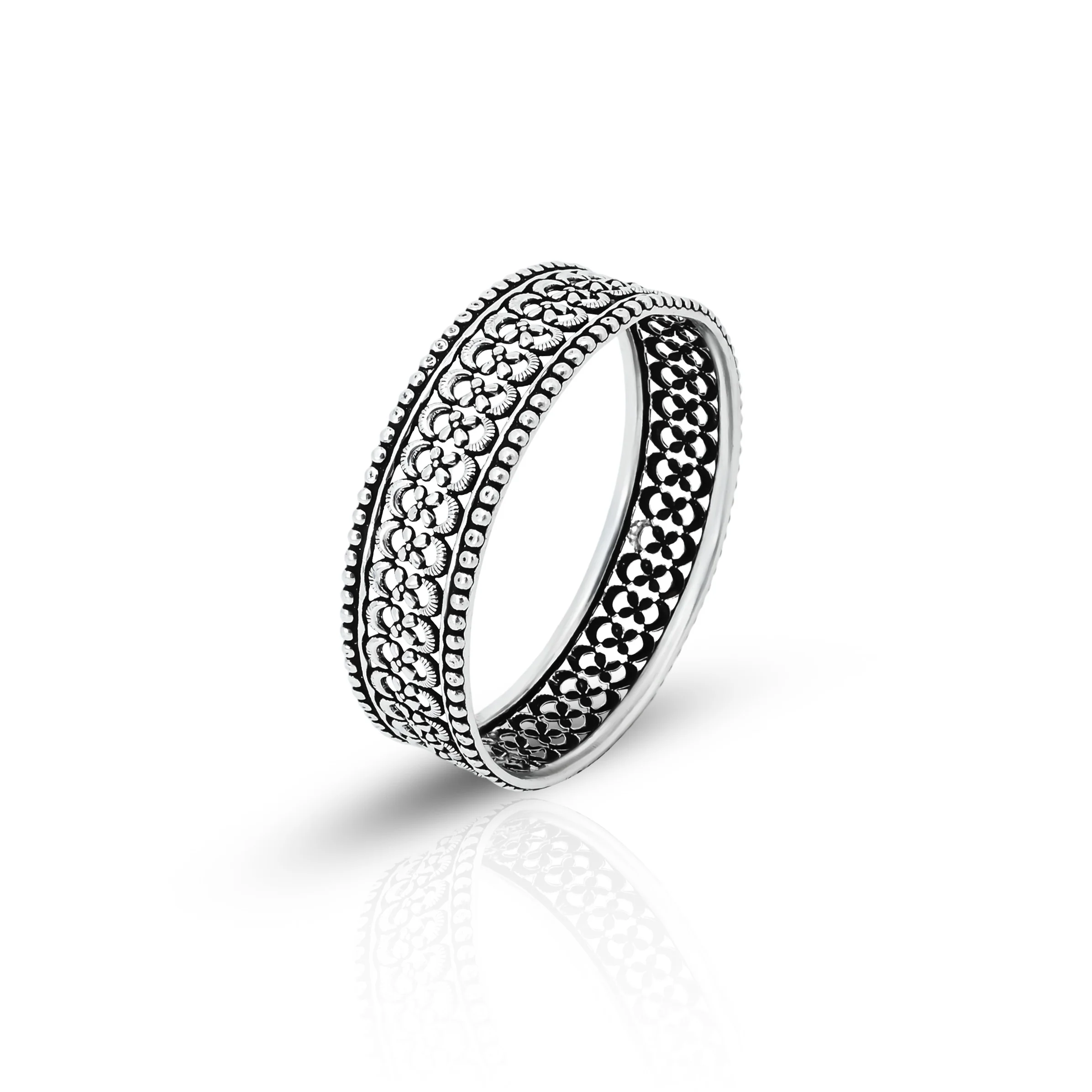 Pure Silver Bangles For Girls - Image 3