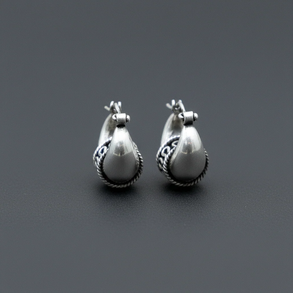 Royal Oxidized Silver Boy's Bali - Image 6