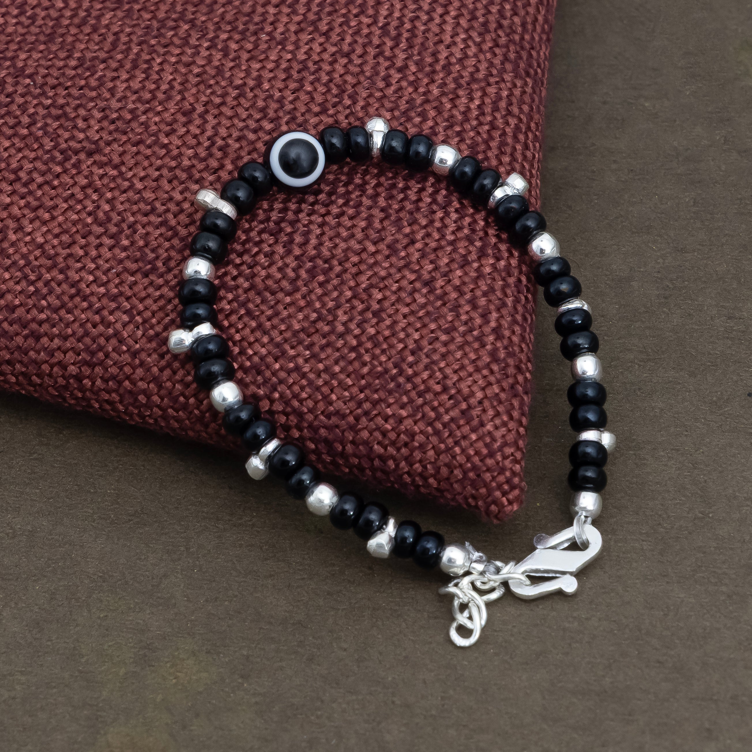 SafeSteps Baby Black Evil Eye Bracelet - Image 7