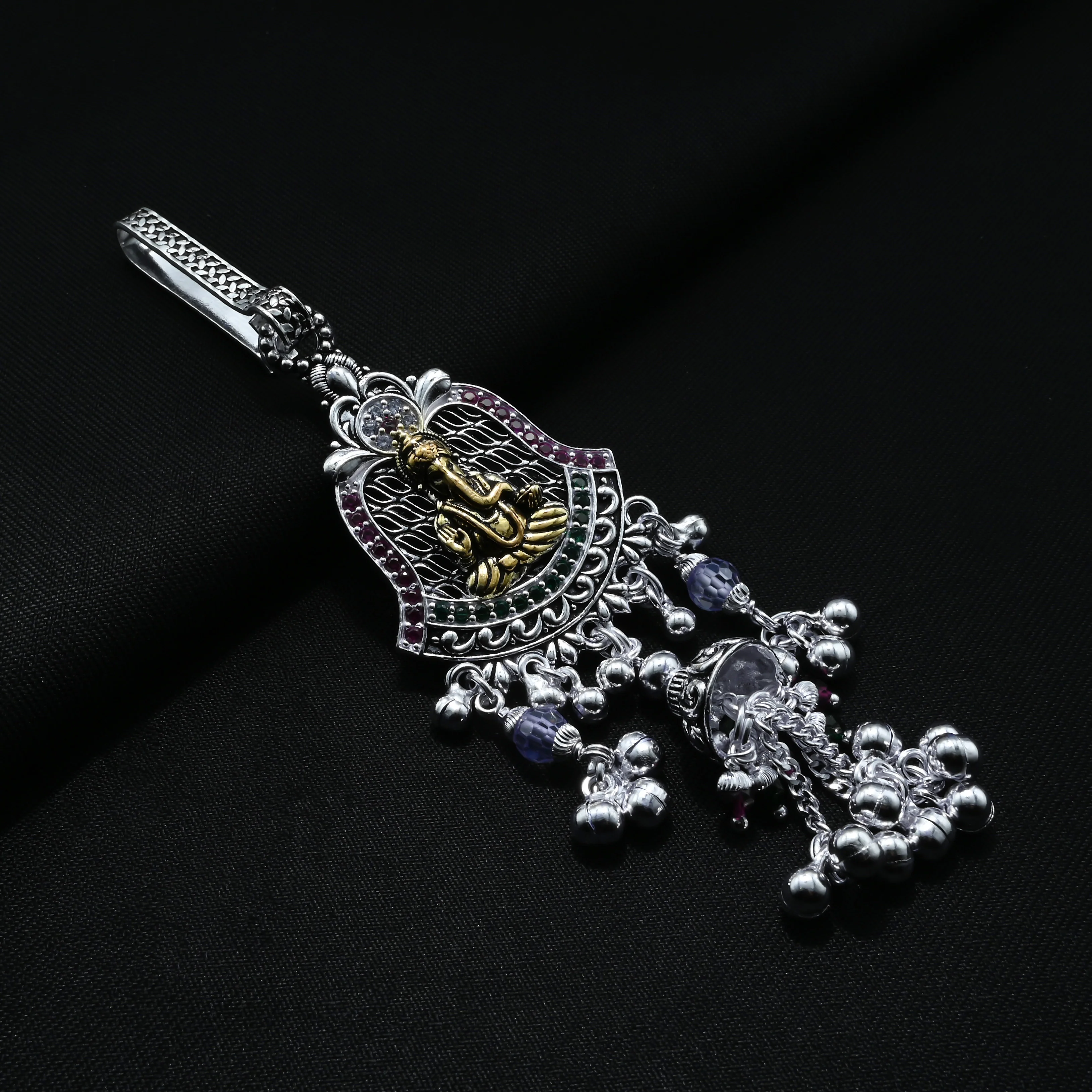 Shree Ganesha Sterling Silver Juda - Image 2