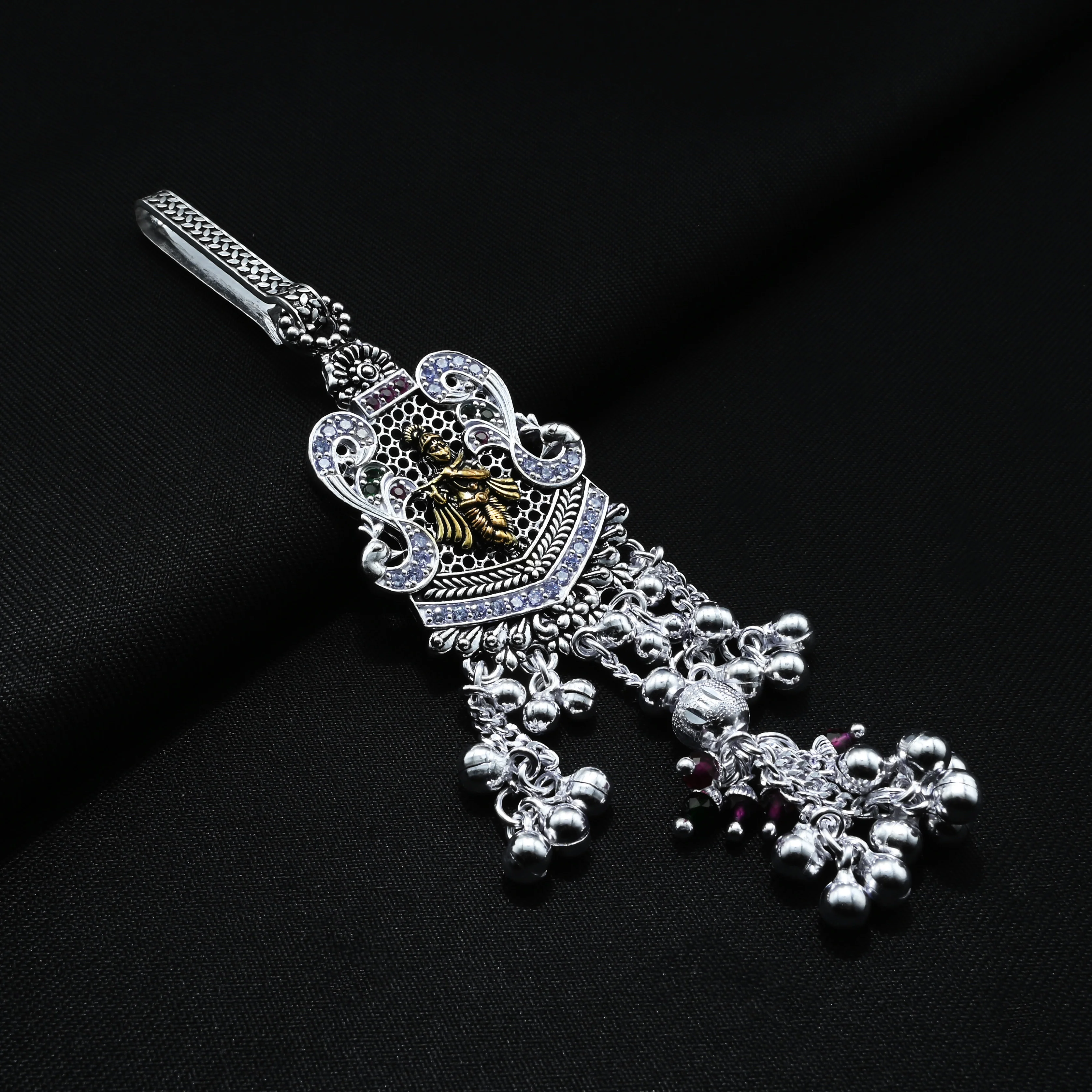 Shri Krishna Sterling Silver Juda - Image 2