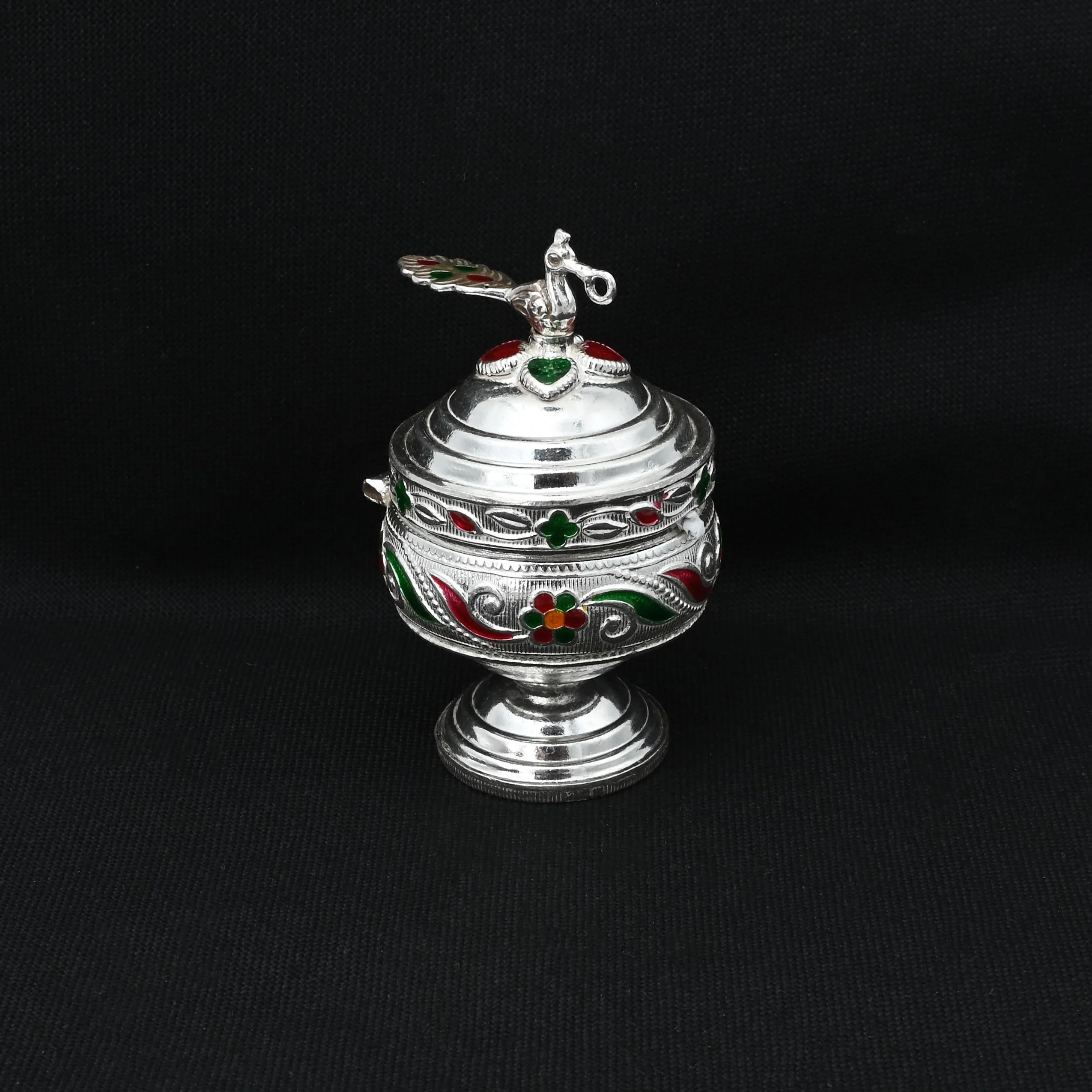 Silver Bride Women Soul Sindoor Box - Image 3