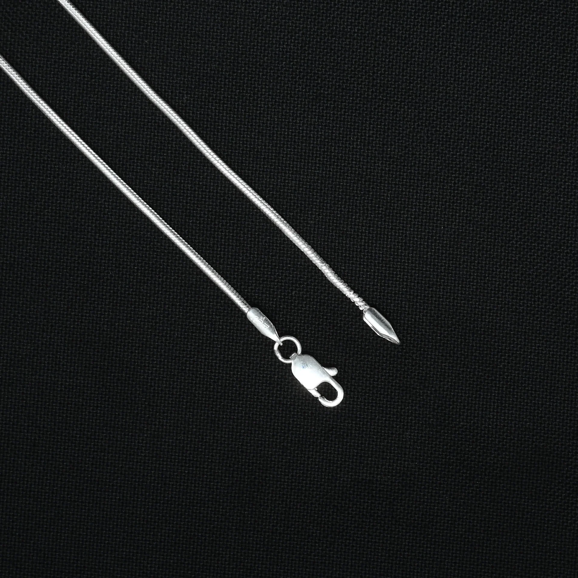 Silver Classical Love Forever Chain - Image 4