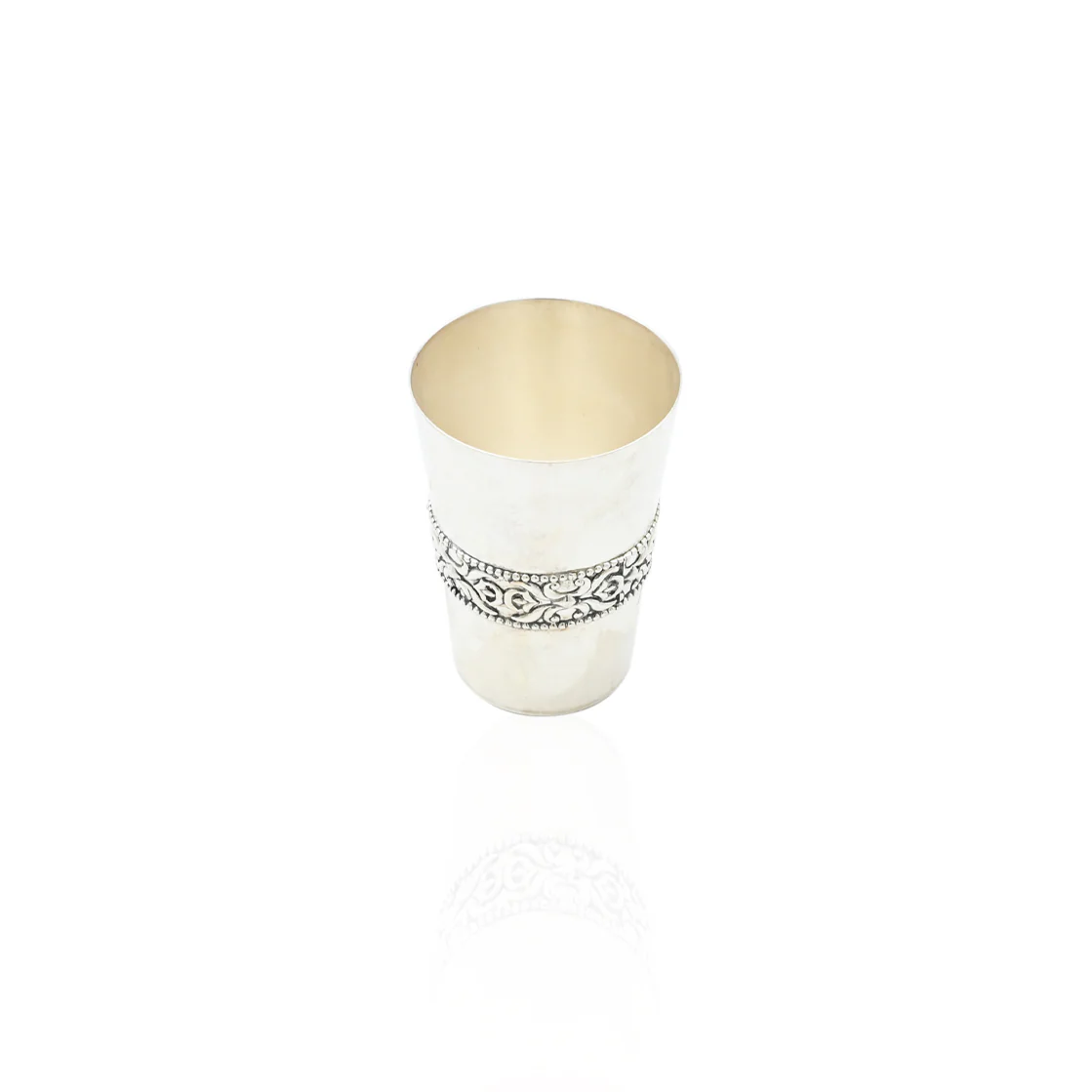 Silver Coated Design Glass - Image 3