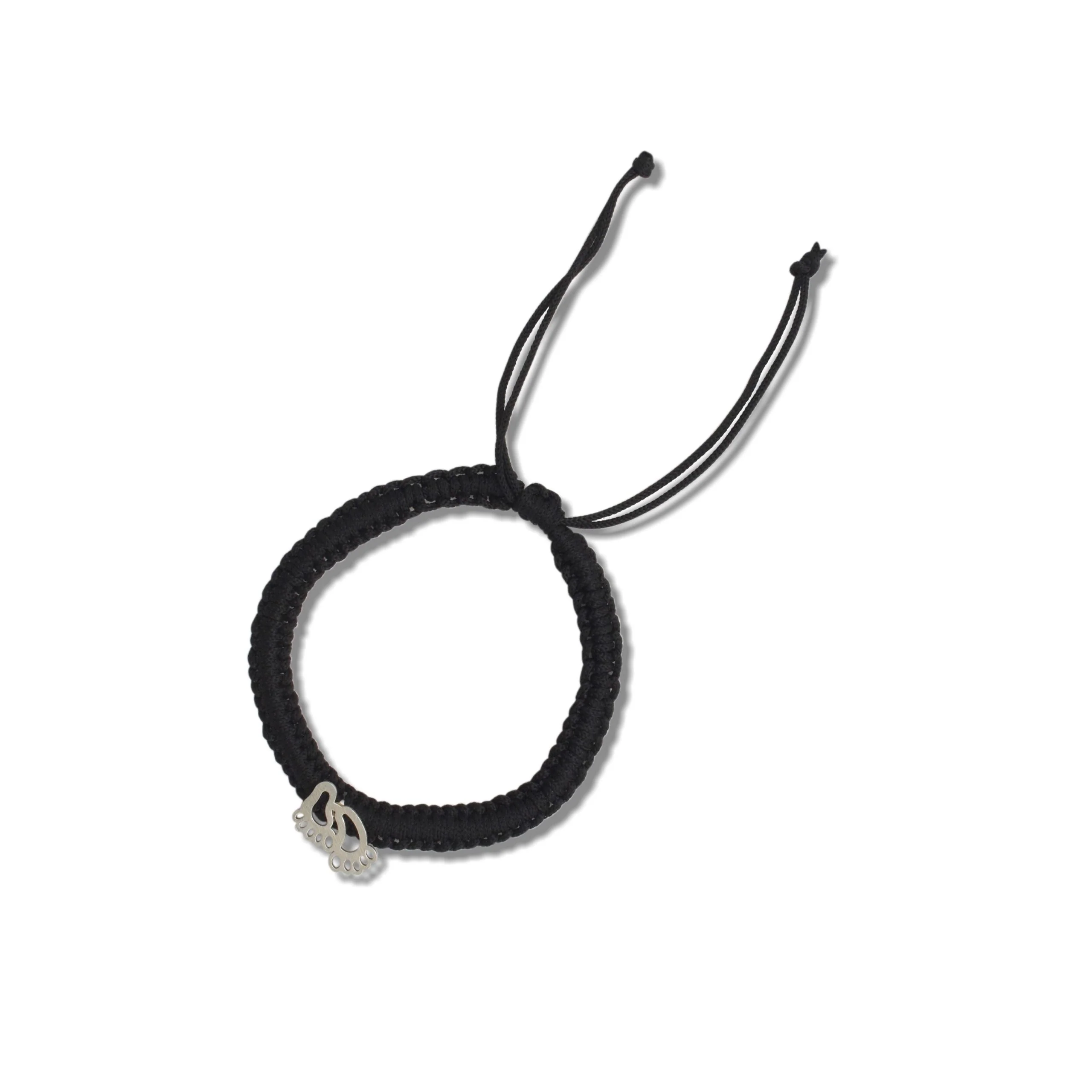 Silver Foot & Hand Pendant Dhaga Bracelets - Image 5