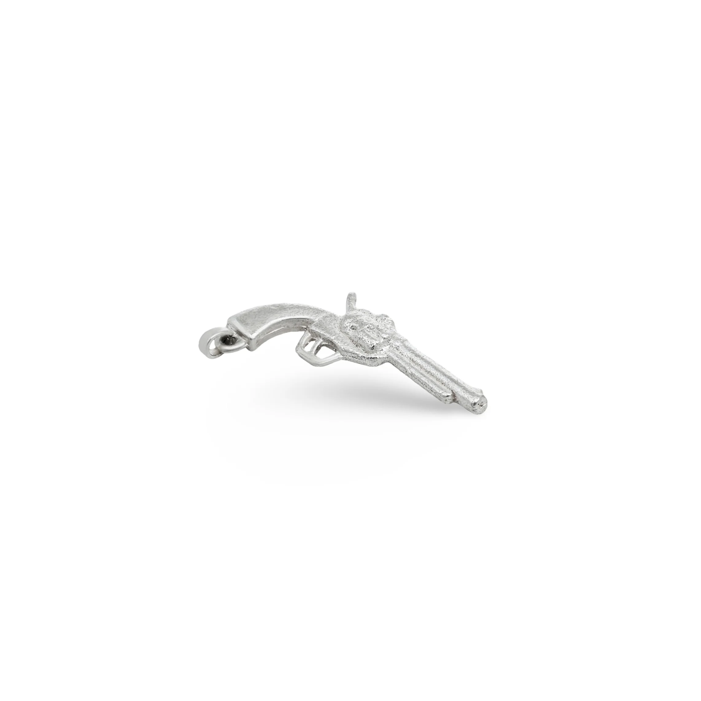 Silver Gun Design Pendant for Boys - Image 4
