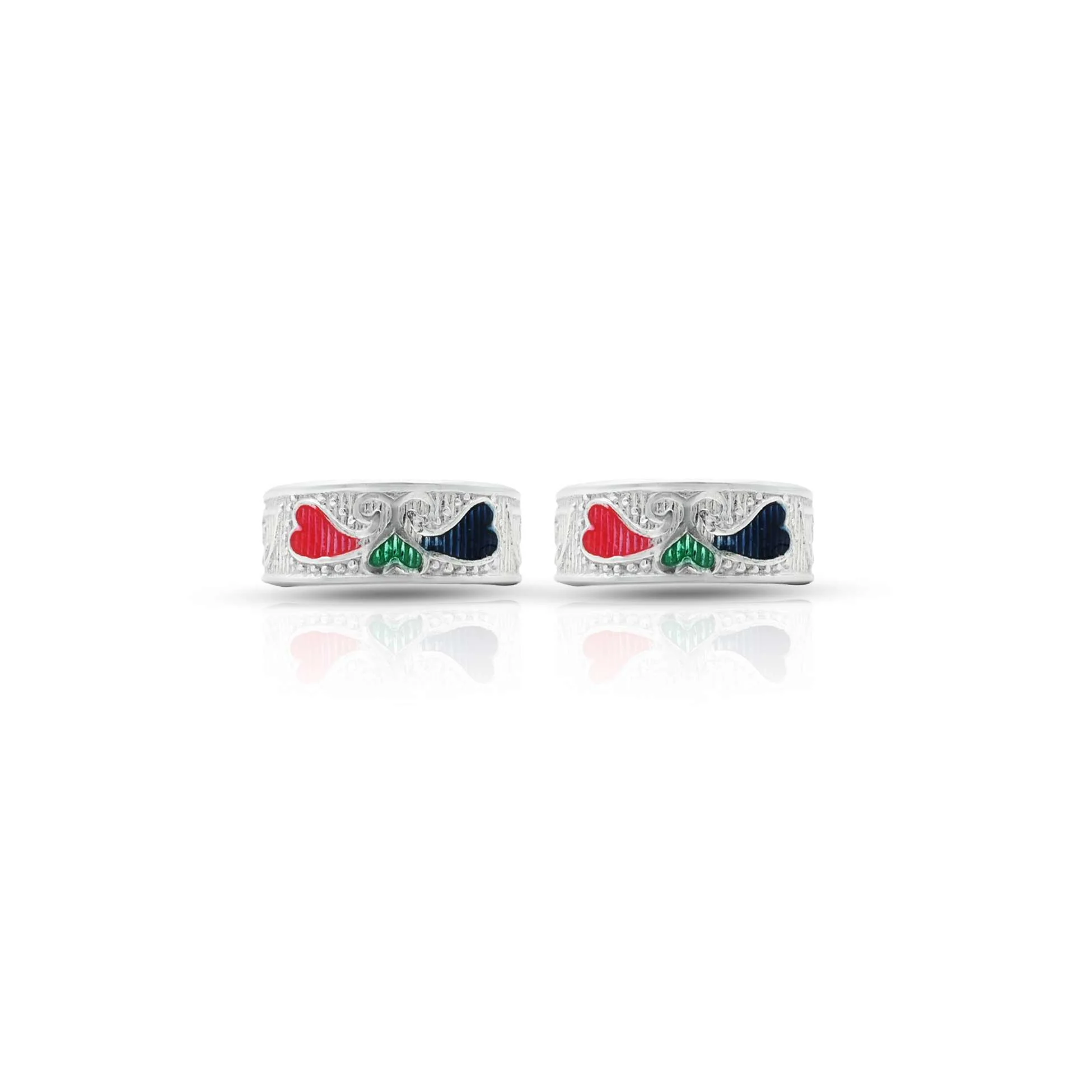 Silver Heart Shape Flower Design Bichhiya for Girls - Image 3