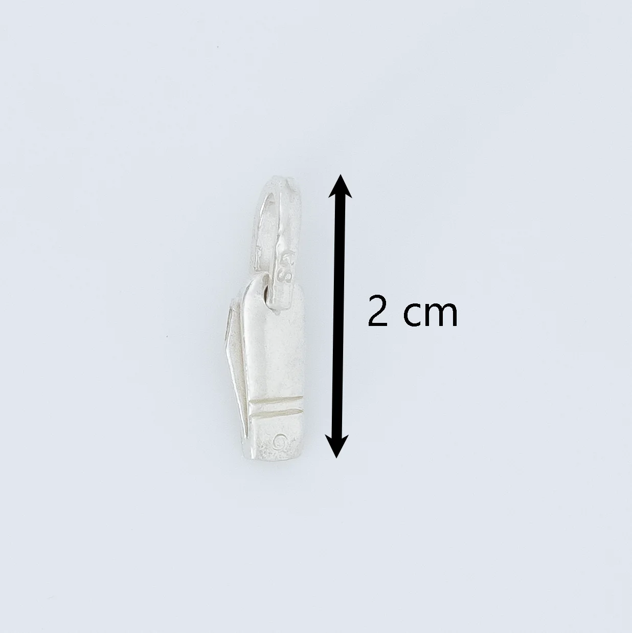 Silver Knife(chaku) Design Pendant - Image 6