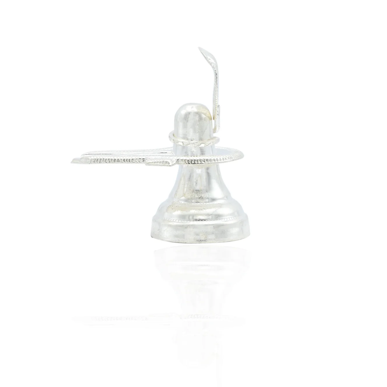 Silver Lord Shiva Lingam - Image 2