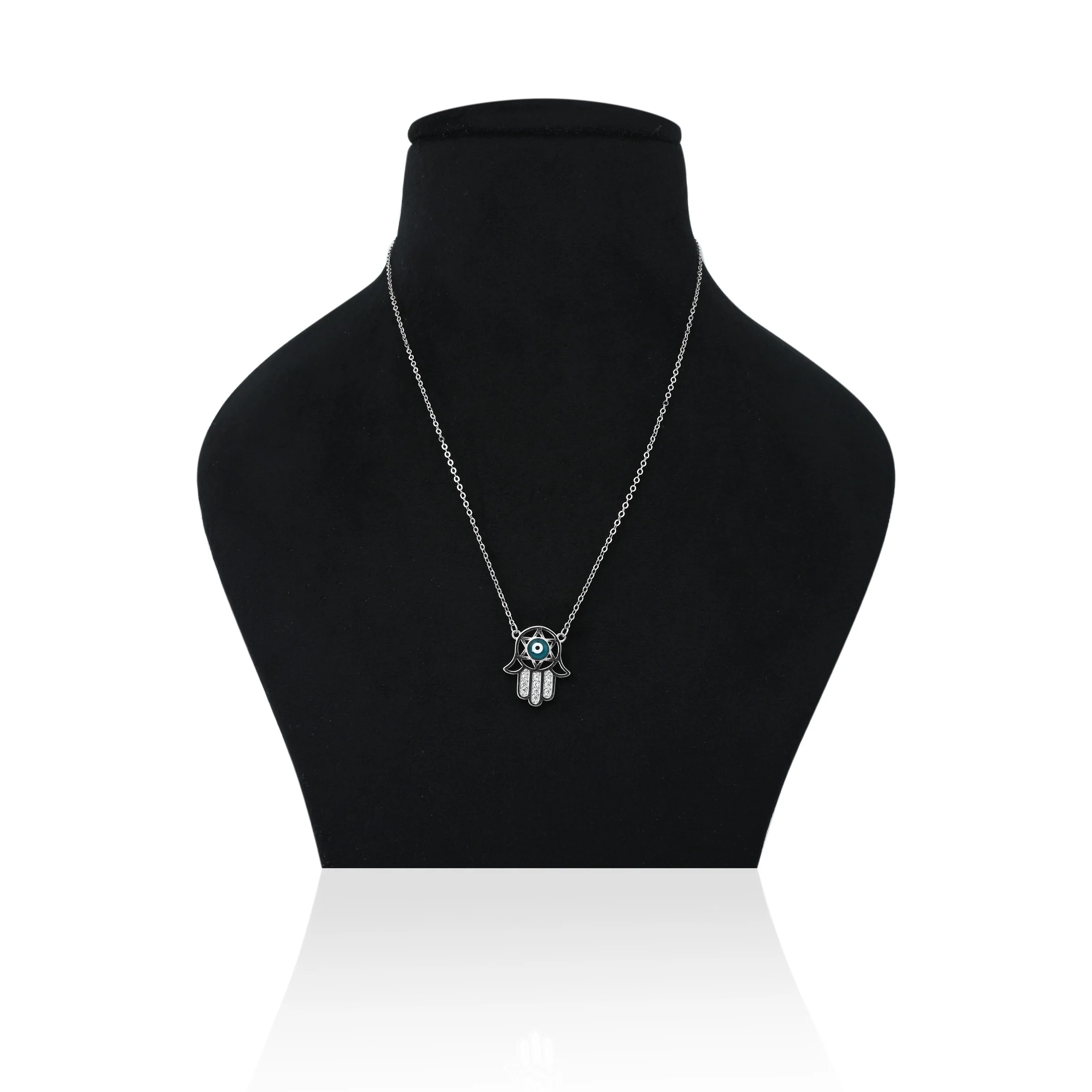 Silver Power Symbol Chain With Pendant - Image 4