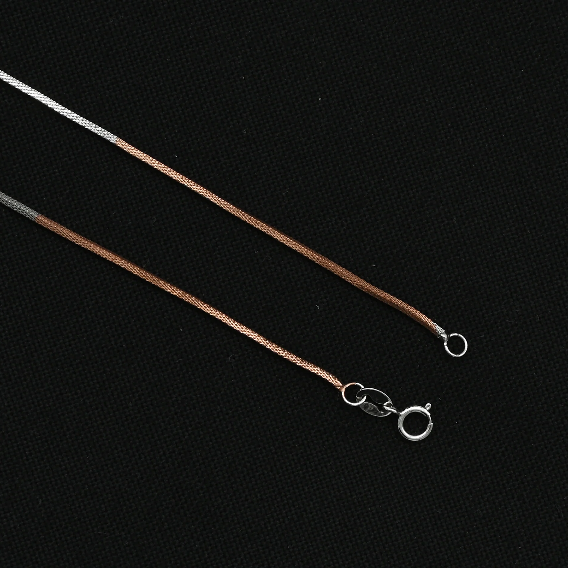 Silver Rose Gold Radiant Chain - Image 3