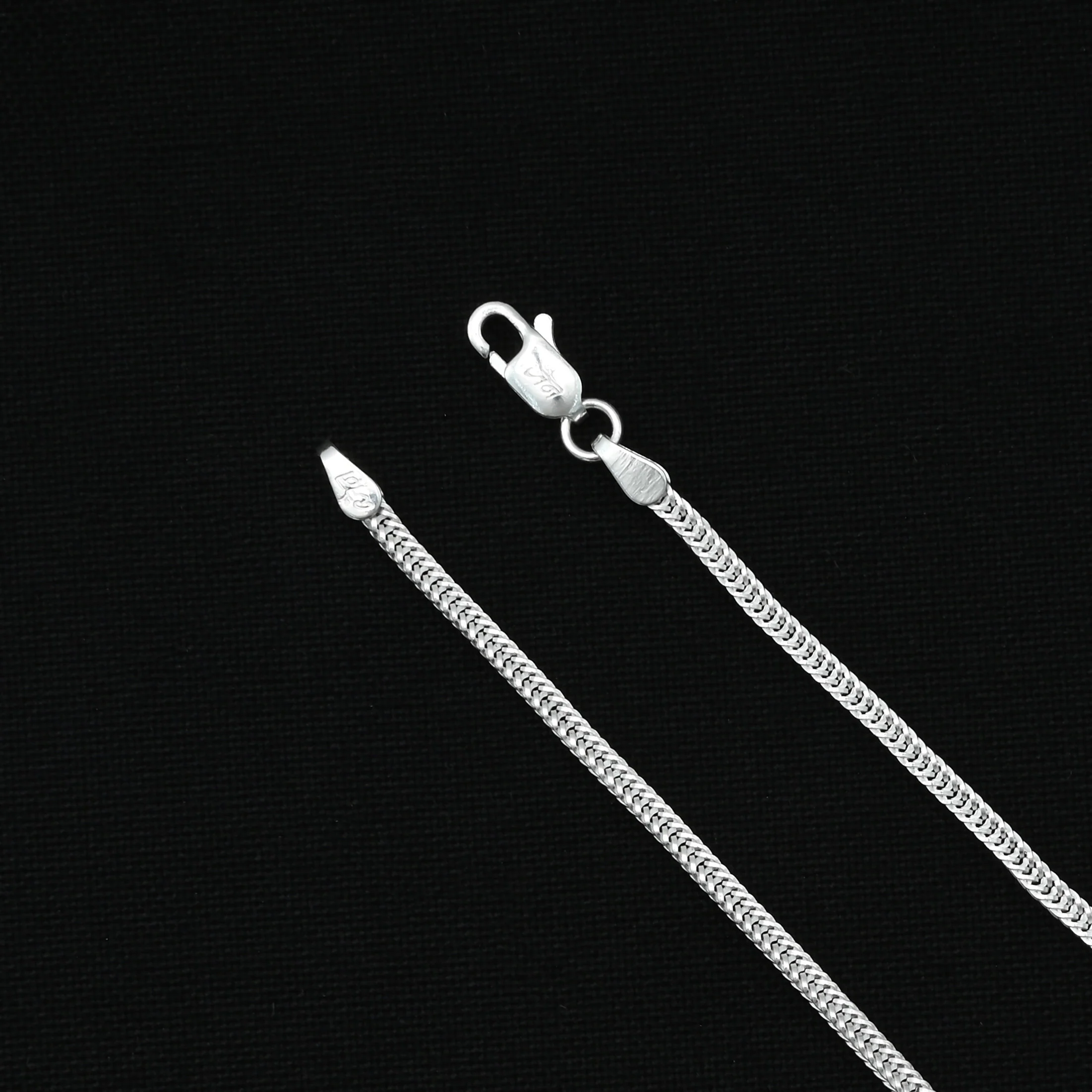 Silver Royal Design Chain for Boys - Image 3