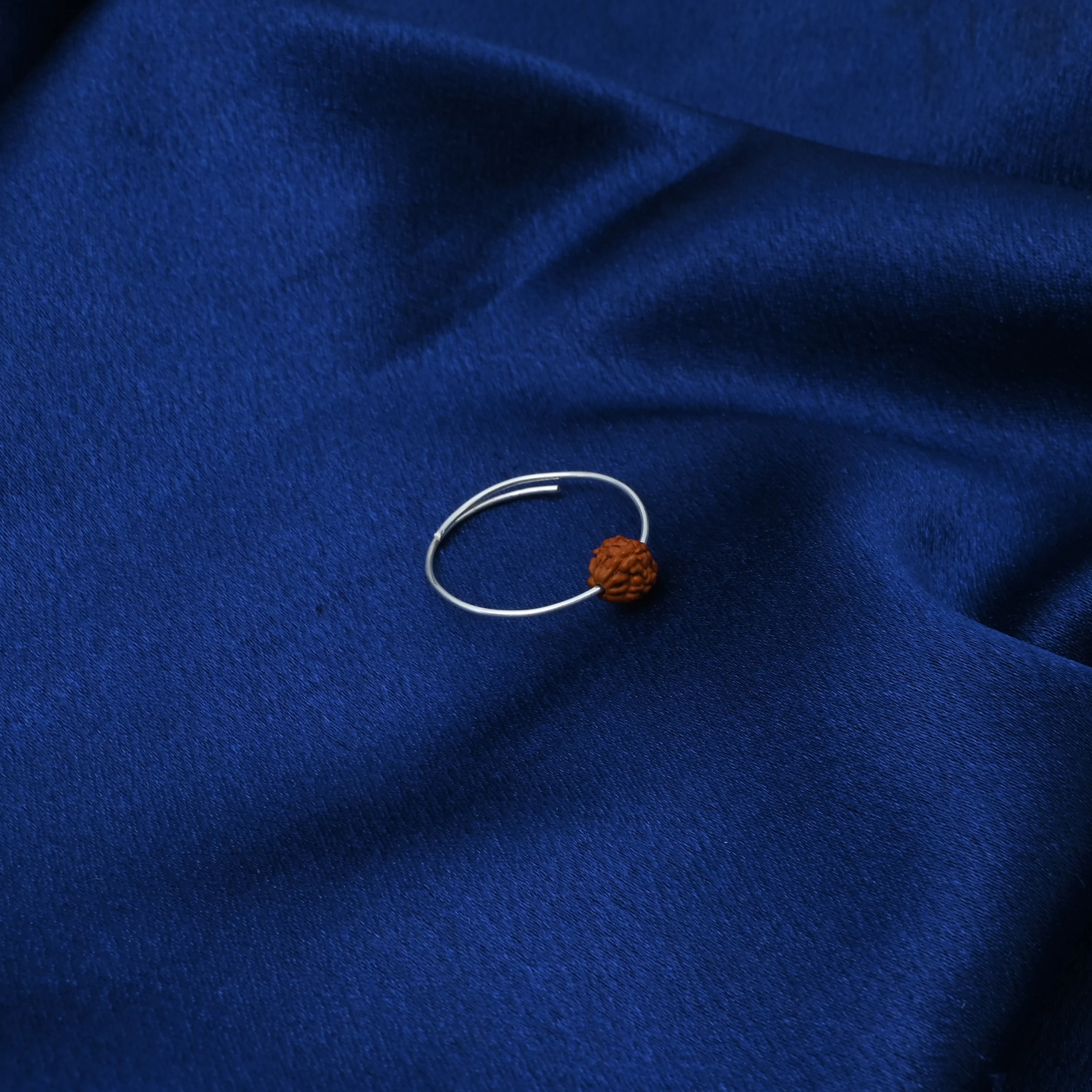 Silver Rudraksha Girls Ring - Image 7
