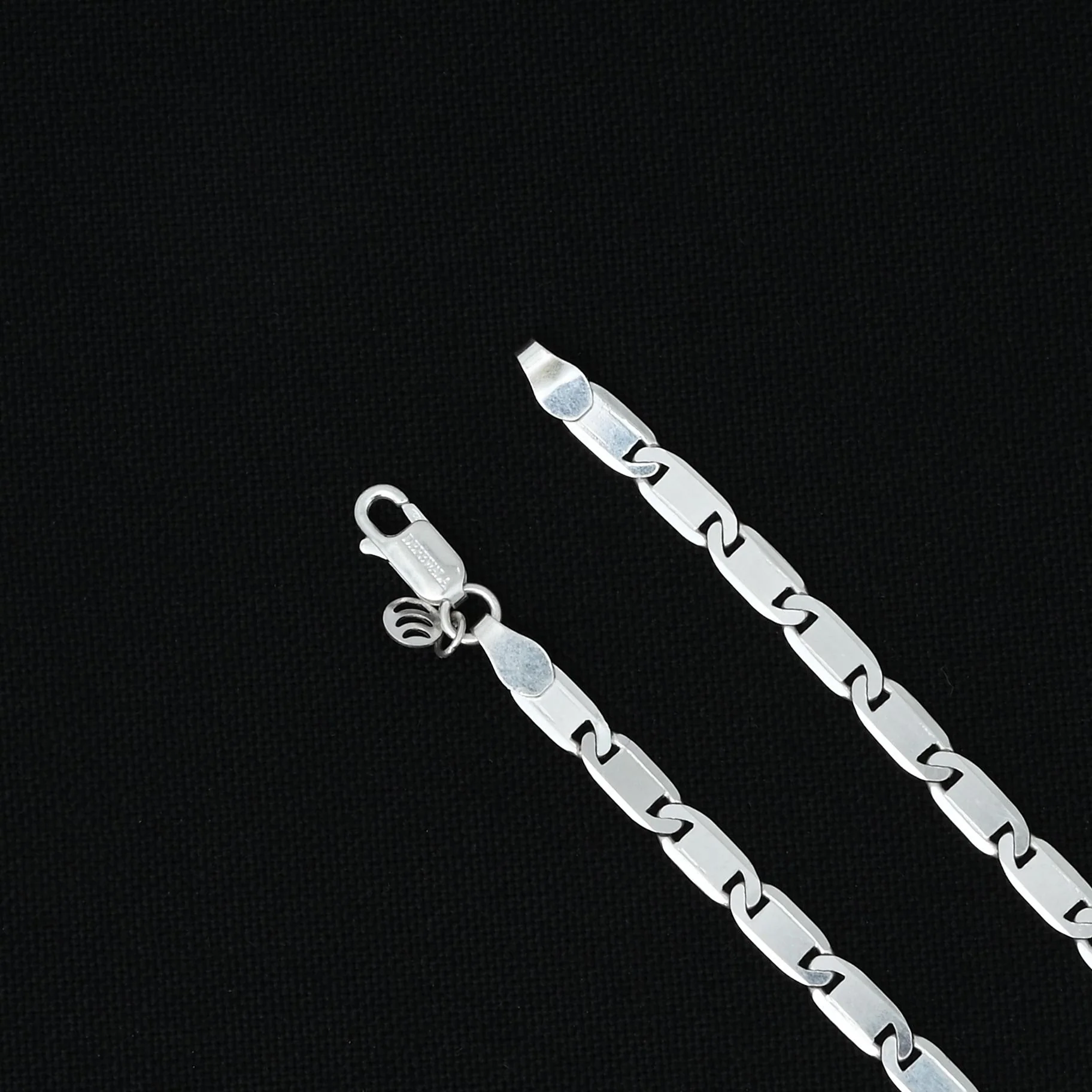 Silver Shiny Casual Boys Chain - Image 3