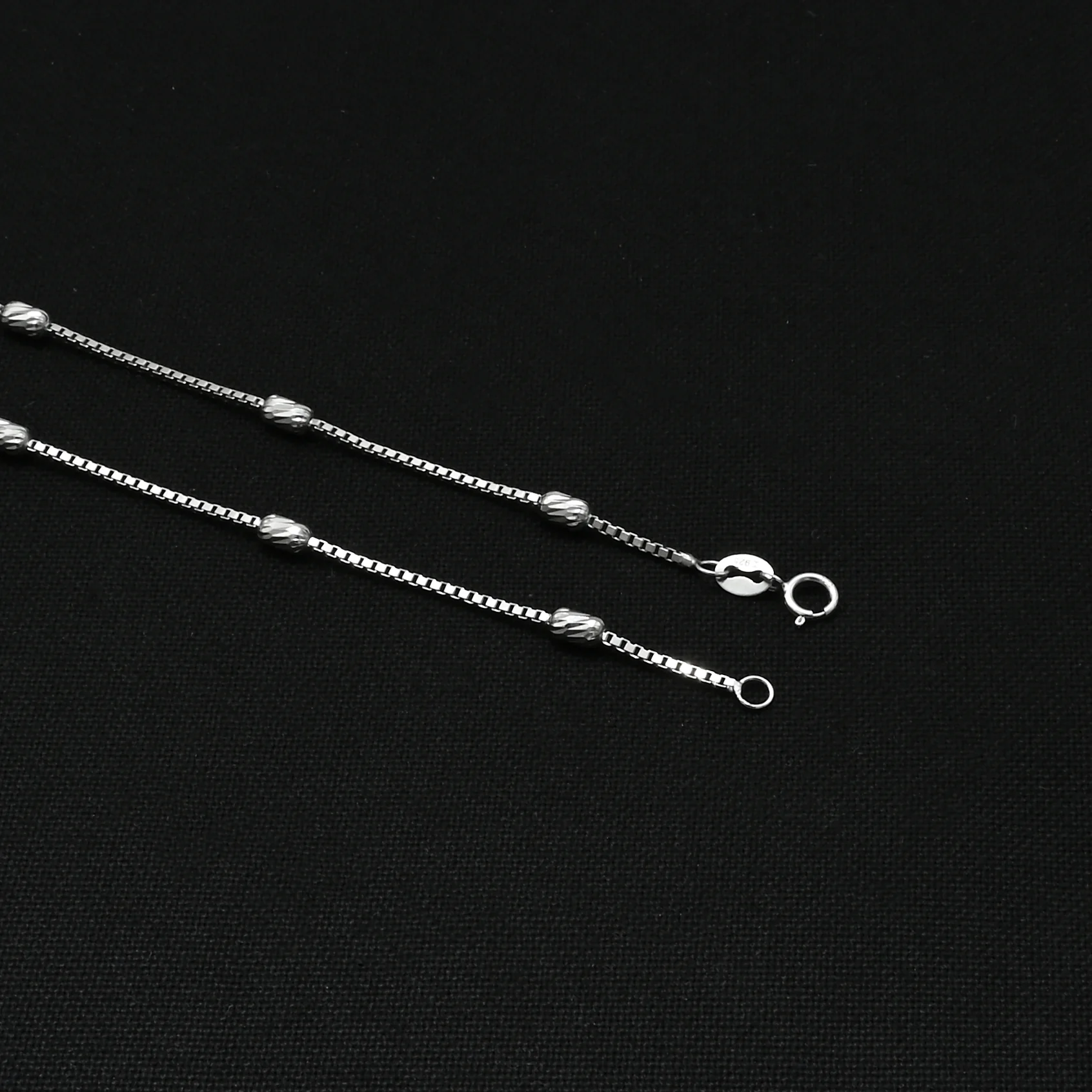 Silver Twisted Treasure Chain - Image 3