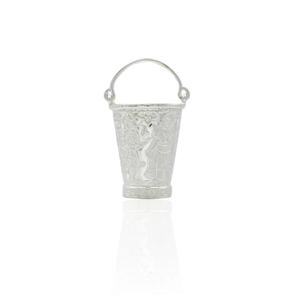 Silver Unique Flower Variant Bucket - Image 4