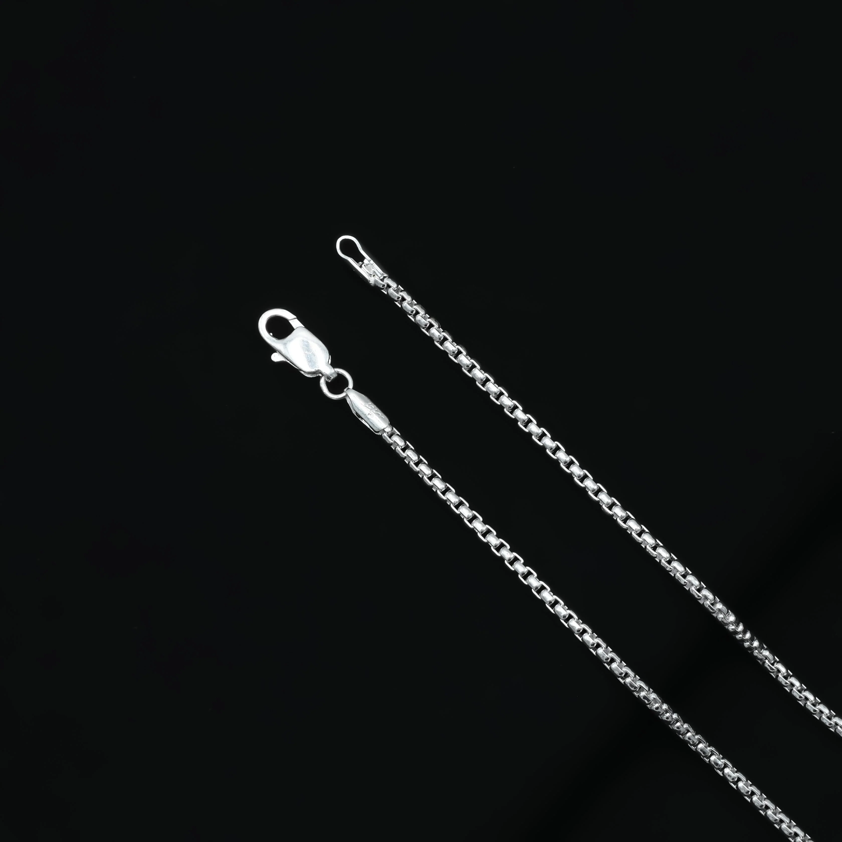 Silver Vintage Stylish Rolo Chain for Him - Image 4