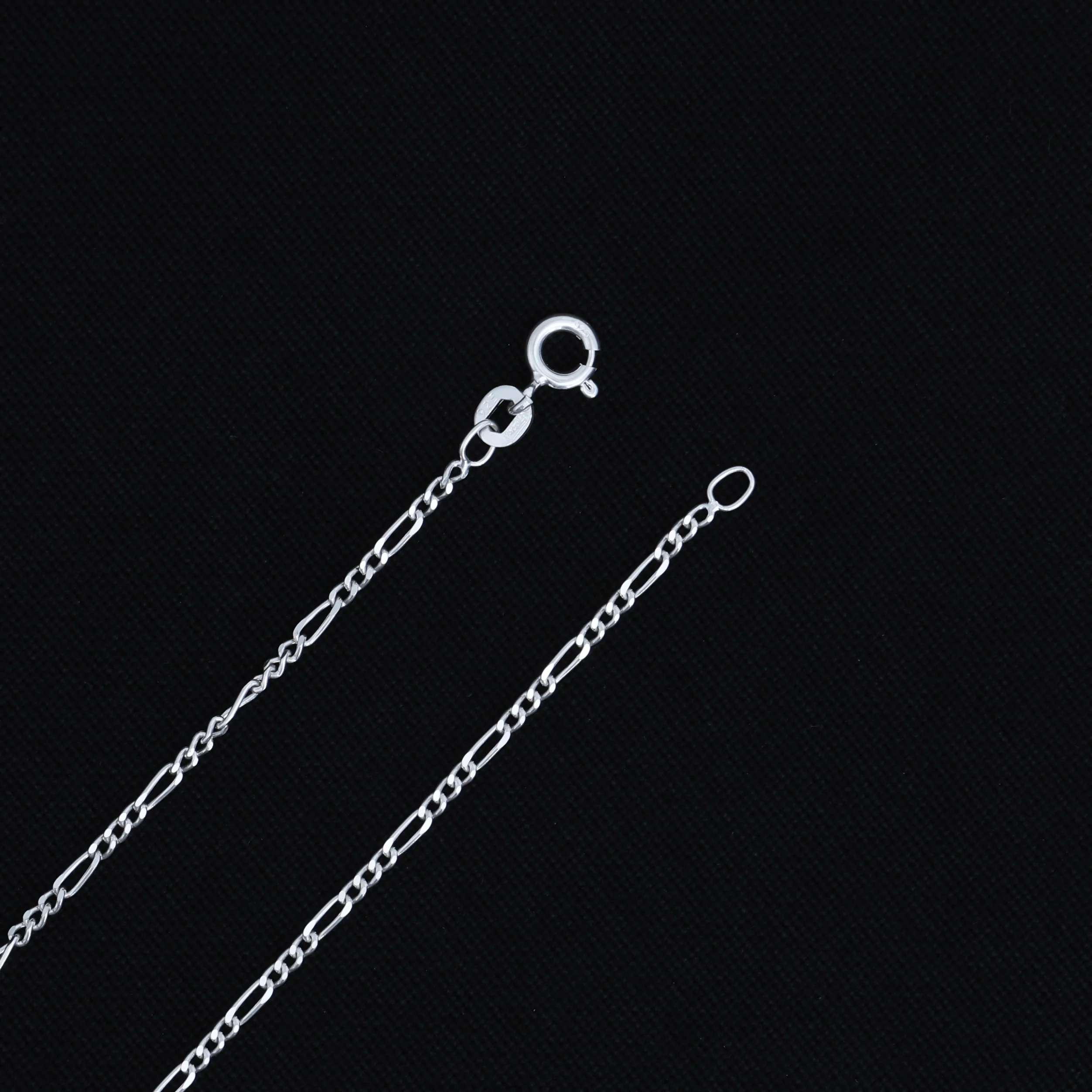 Sterling Silver Mermaid Design Chain Pendant - Image 3