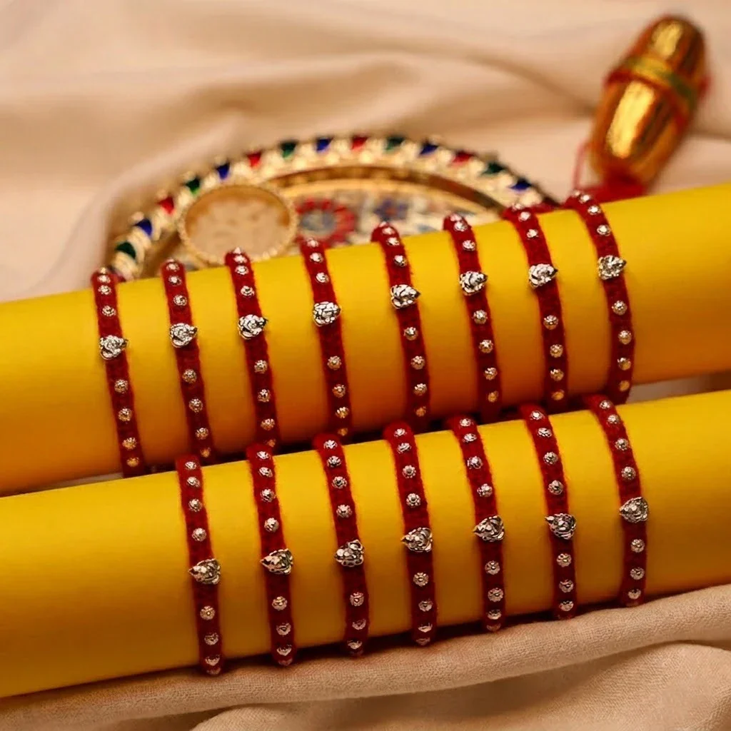 Sterling Silver Rakhi Timeless Bond of Love - Image 11