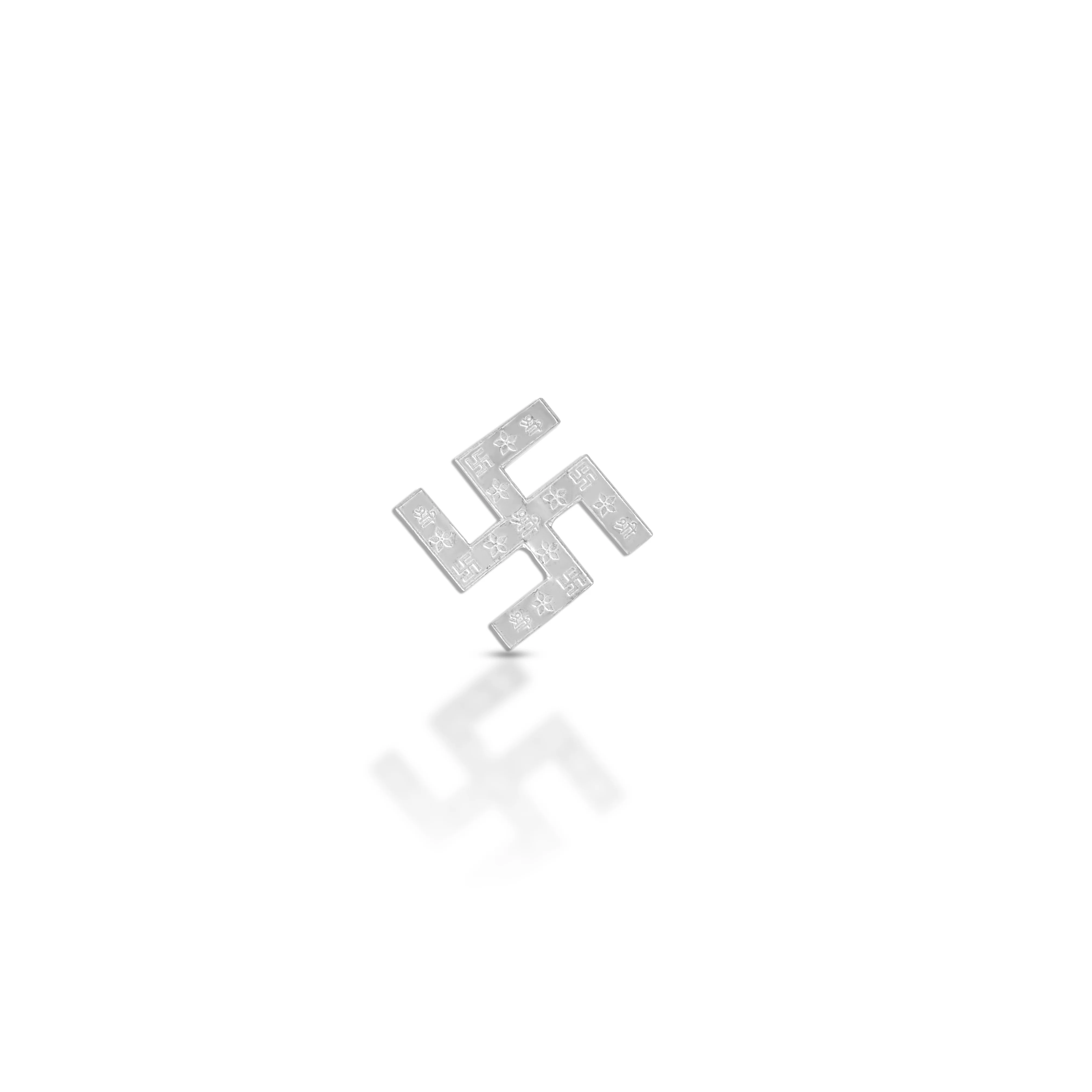 Sterling Silver Swastik Amazing Divine Holy for Your Home and Temple - Image 2