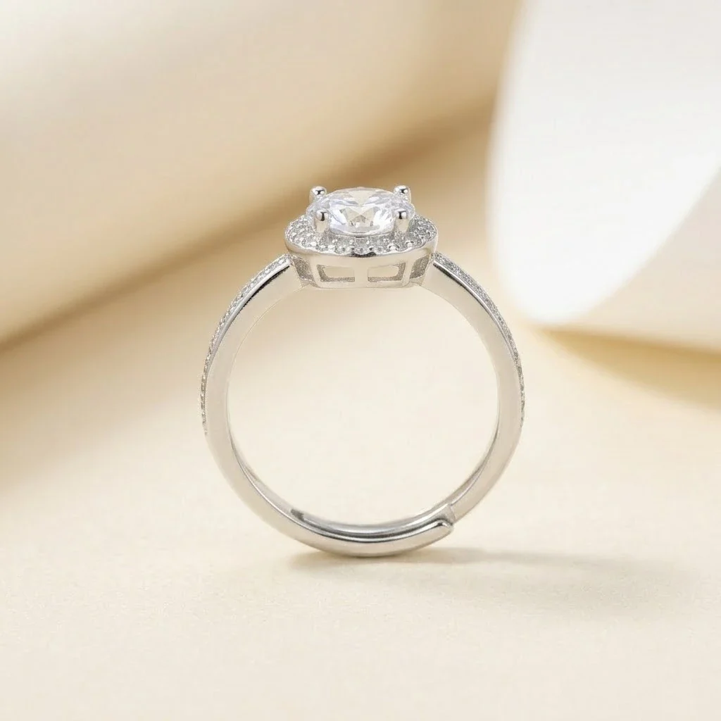 The Classic Halo Brilliance Ring - Image 3