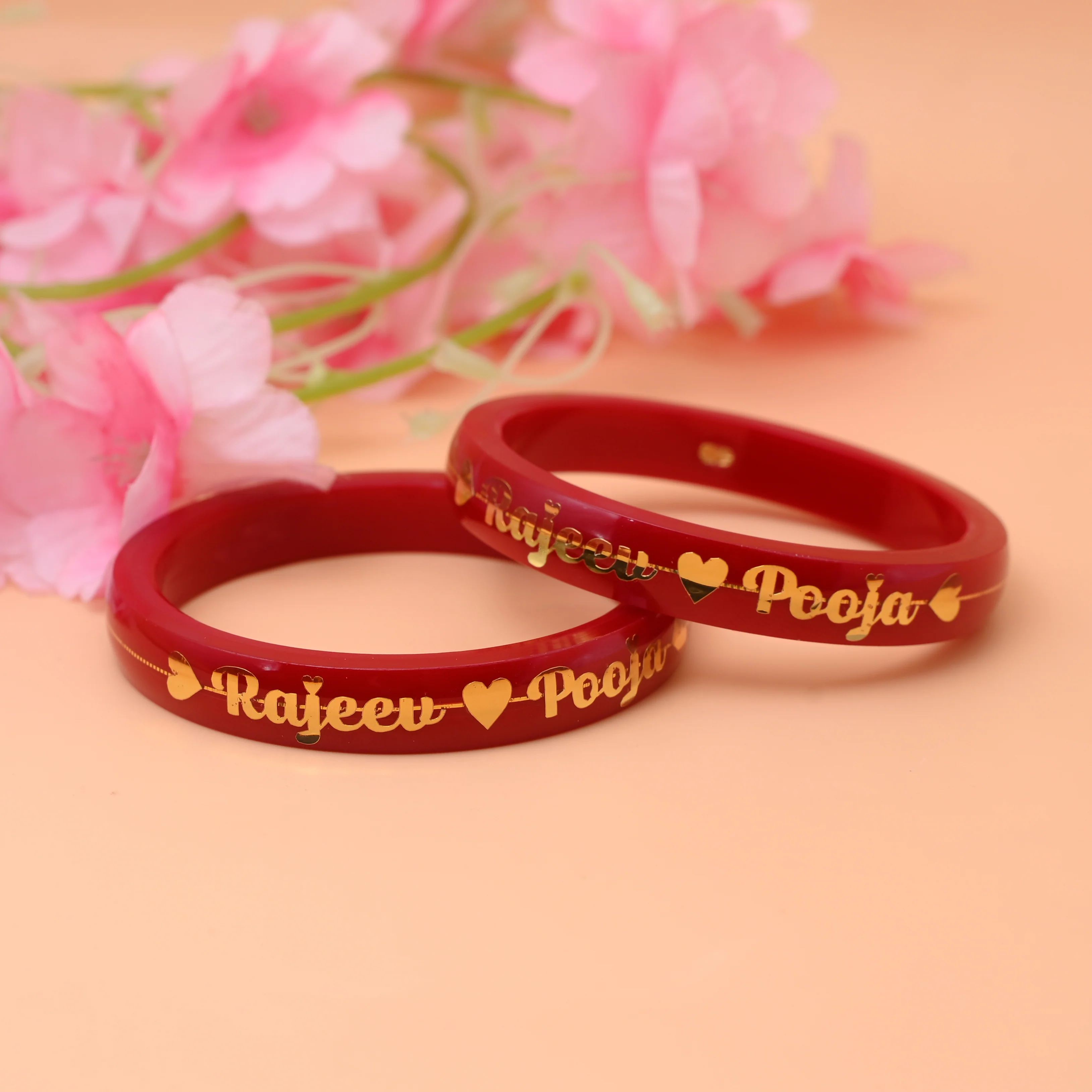 Timeless Elegance: Custom Gold Bangles with a Personal Touch for Women - Image 3
