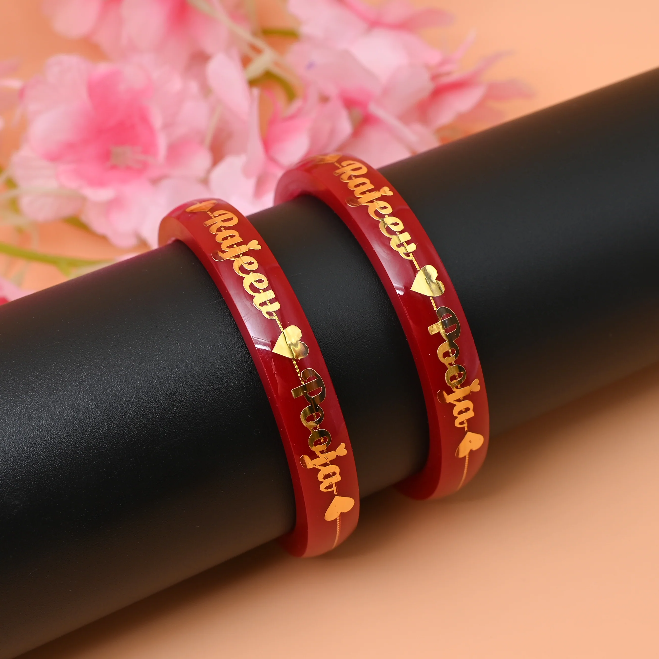Timeless Elegance: Custom Gold Bangles with a Personal Touch for Women - Image 4