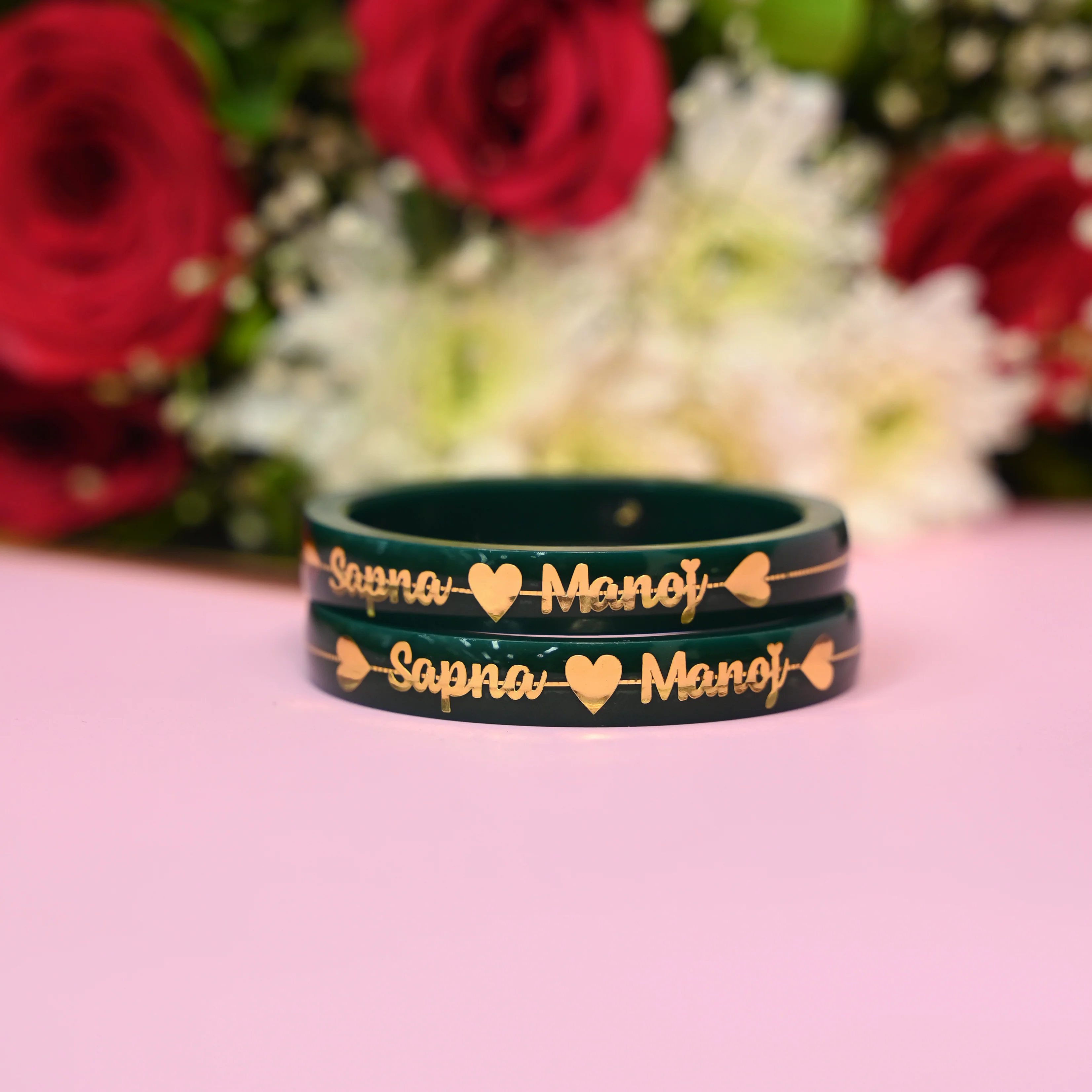 Timeless Elegance: Custom Gold Bangles with a Personal Touch for Women - Image 6