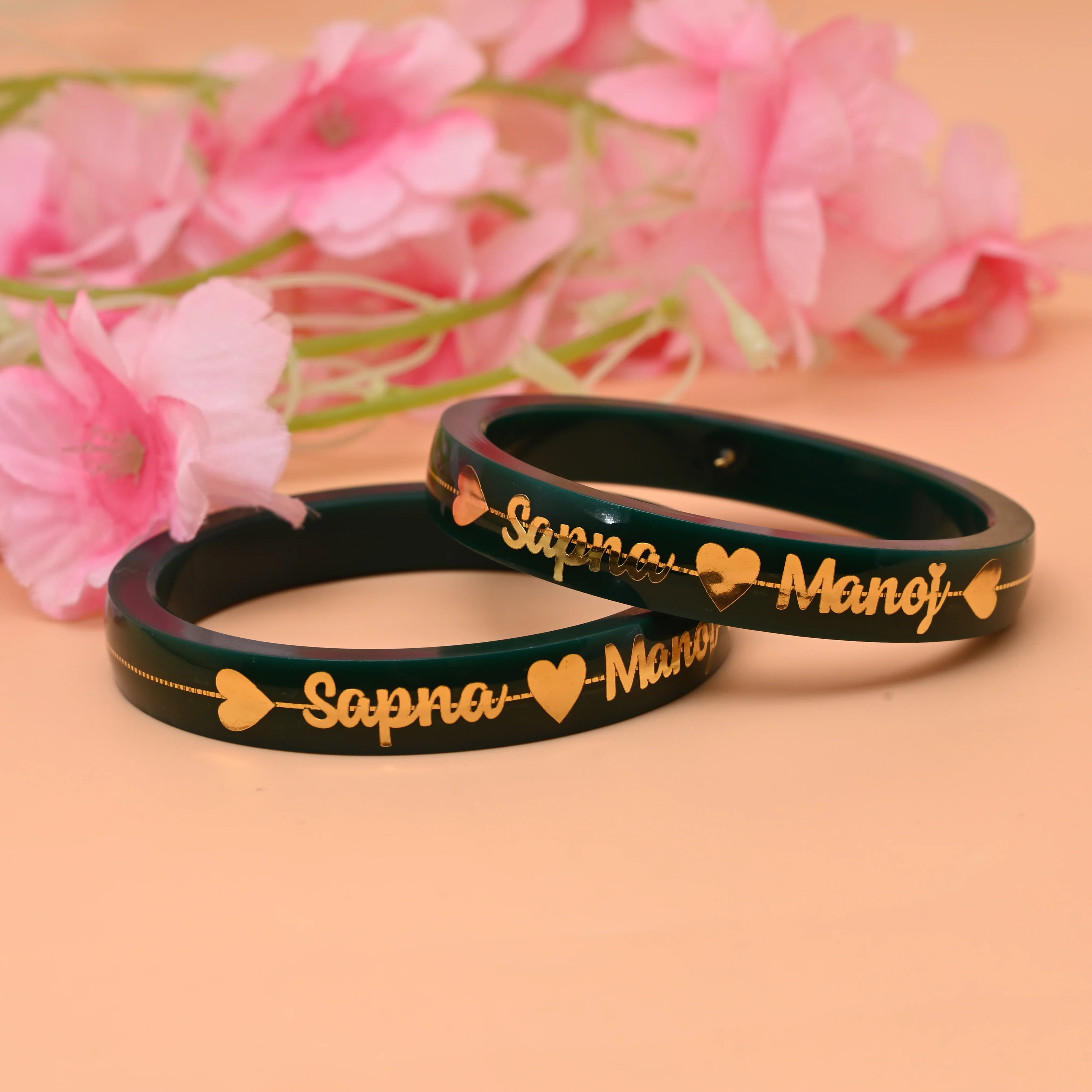 Timeless Elegance: Custom Gold Bangles with a Personal Touch for Women - Image 7