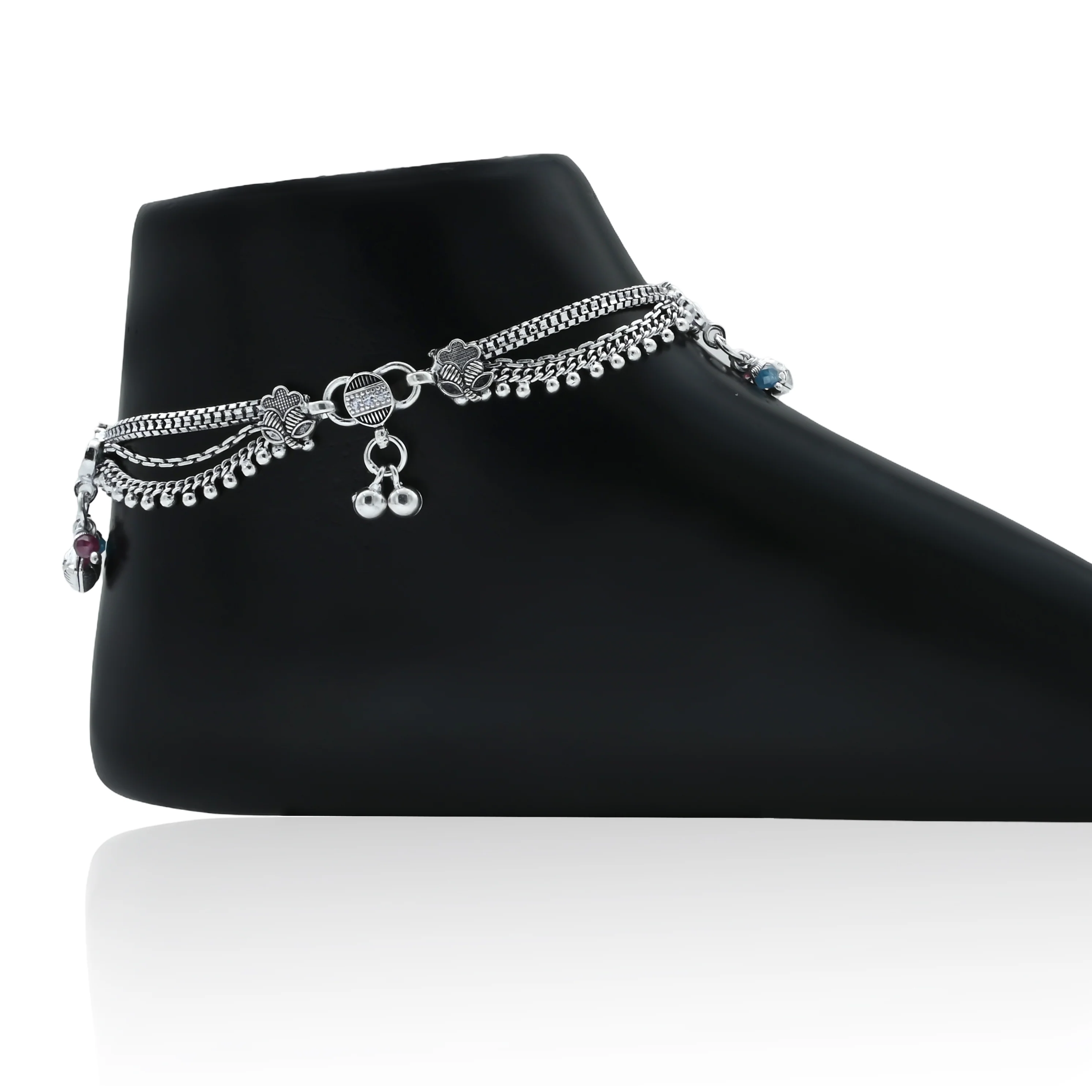 Traditional anklets with tinkling bells - Image 4