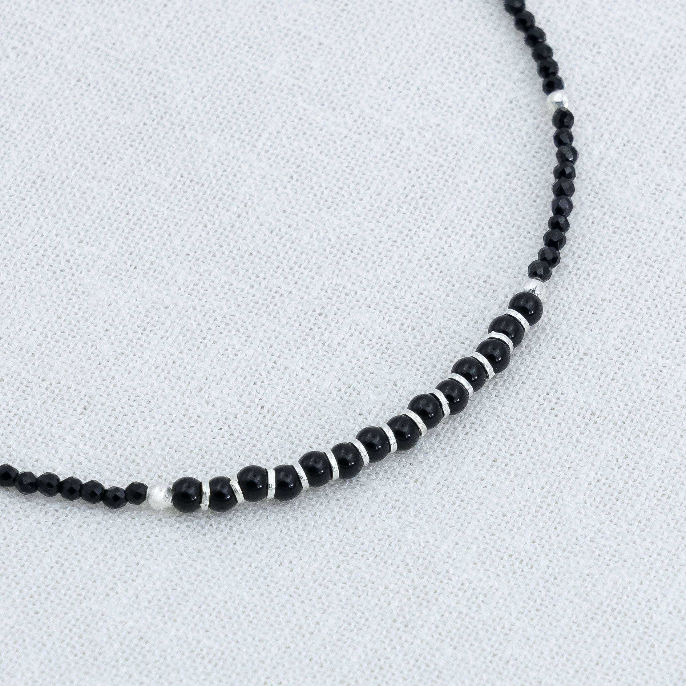 Traditional Silver Black Beads Anklet for Women & Girls - Image 5