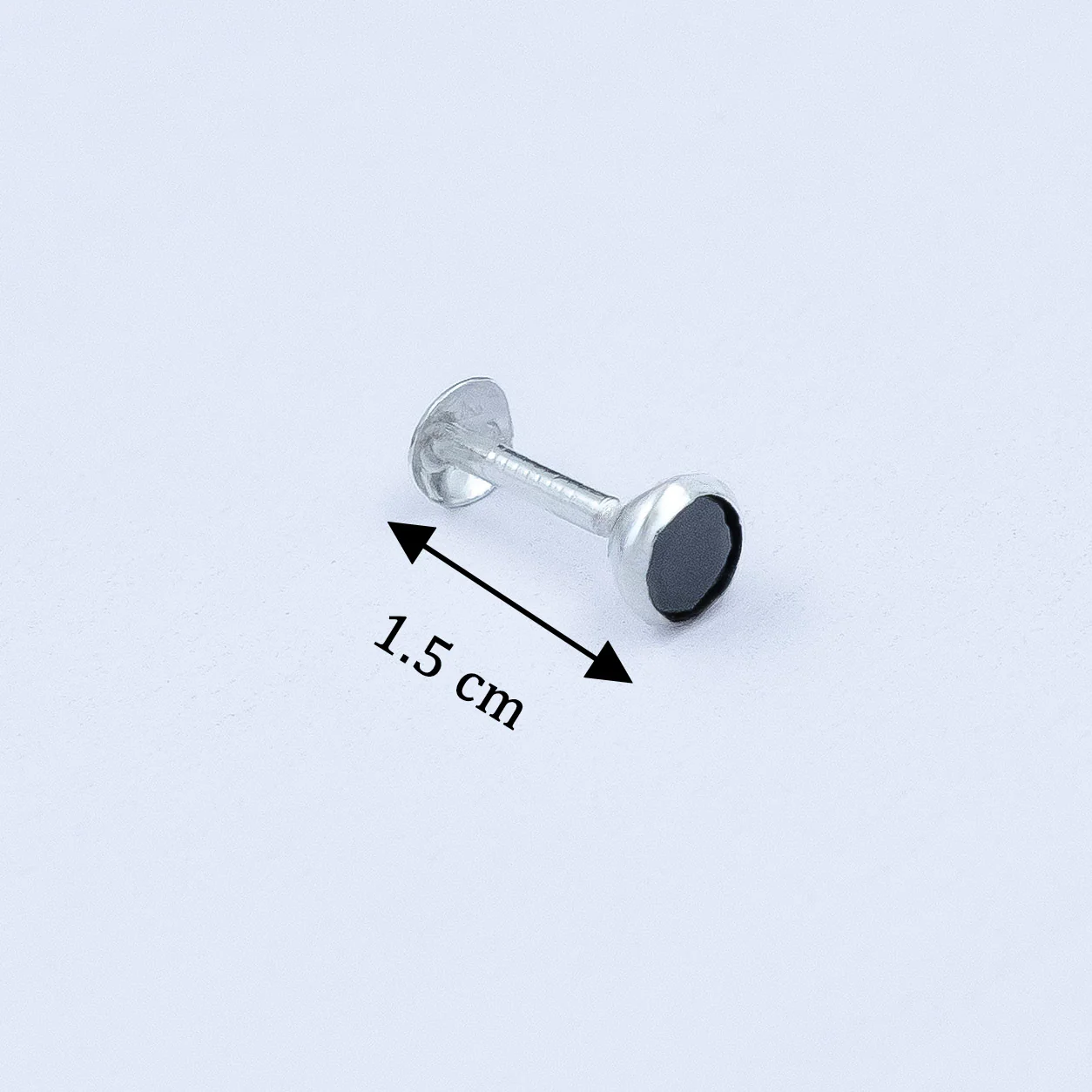Trendy Silver Stud Nose Pins - Image 10