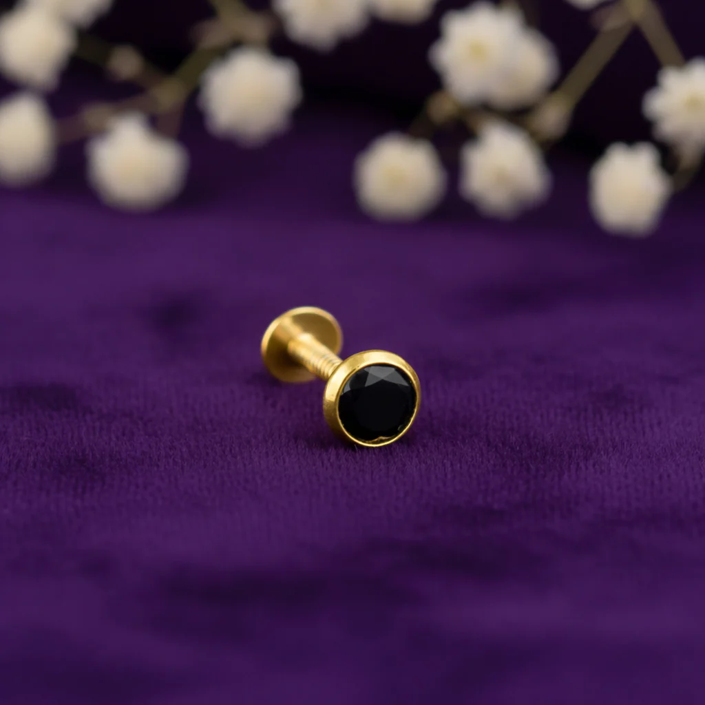 Trendy Silver Stud Nose Pins - Image 11