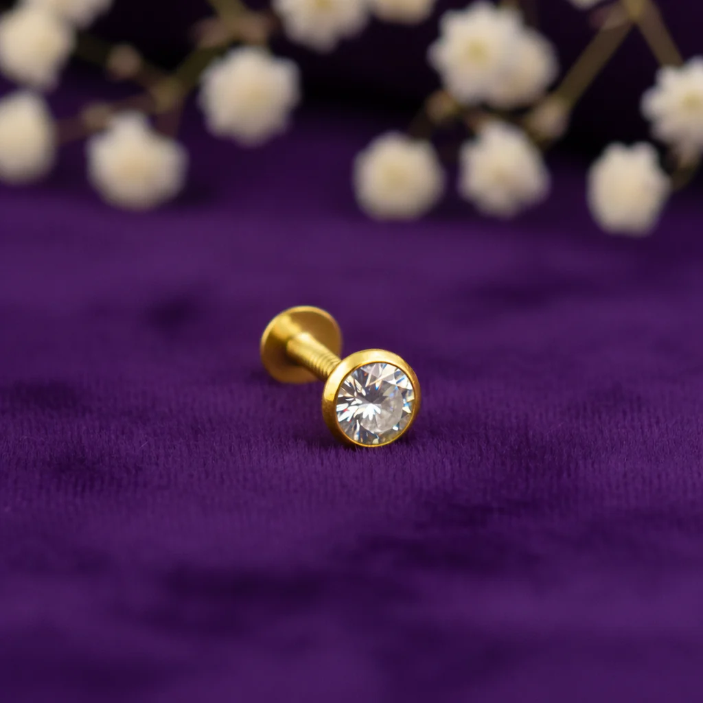 Trendy Silver Stud Nose Pins - Image 12